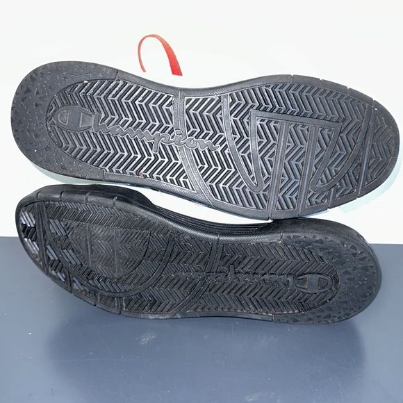 Champion Men’s Hightop Sneakers in Black, Blue, Red & White, Size 9! EUC! - Picture 7 of 8